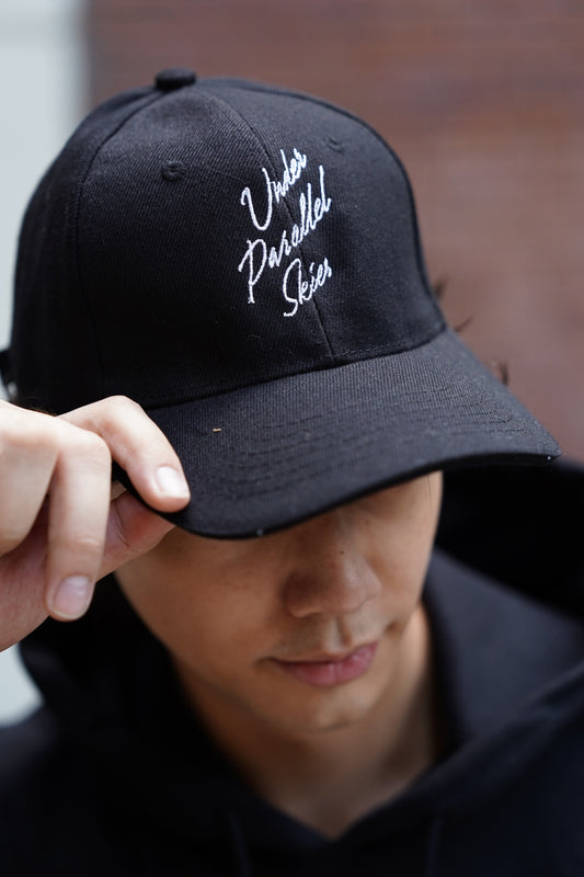 Under Parallel Skies Logo Black Cap
